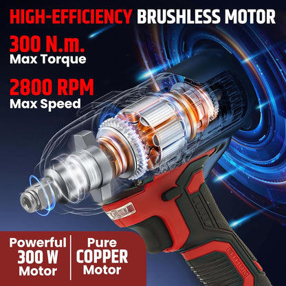Cordless Brushless Impact Wrench