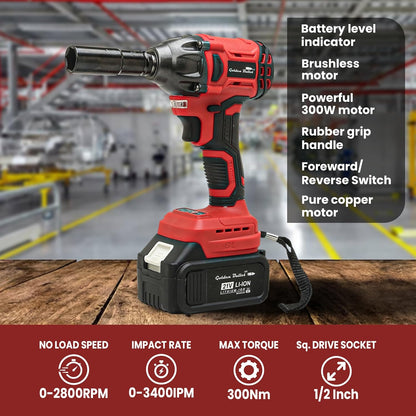 Cordless Brushless Impact Wrench