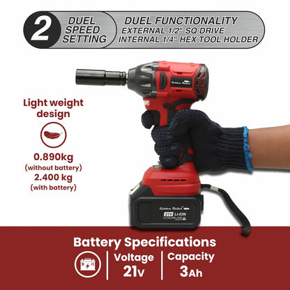 Cordless Brushless Impact Wrench