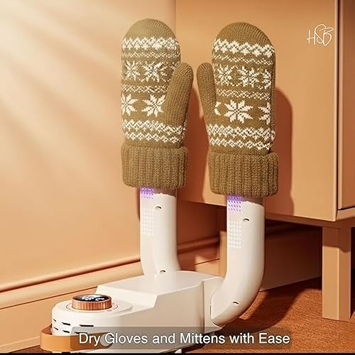 Electric Shoe Dryer | Folding Boot Dryer with Smart Timer